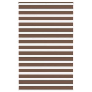 vidaXL Store zèbre marron 145x230cm largeur du tissu 140 9cm polyester