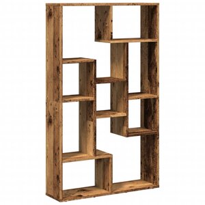 vidaXL Bibliothèque vieux bois 72x20x120 cm bois d'ingénierie