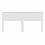 vidaXL Tête de lit Blanc 180 cm Bois d'ingénierie