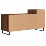 vidaXL Meuble TV Chêne marron 100x35x55 cm Bois d'ingénierie