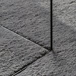 vidaXL Tapis HUARTE à poils courts doux et lavable anthracite 60x110cm
