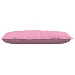 vidaXL Coussin de Dos Rose 100 x 19 x 50 cm tissu
