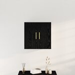 Cabinet mural vidaXL Chêne noir 60x31x70 cm Bois d'ingénierie