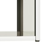 vidaXL Portant de bois de chauffage 40x40x40 cm acier inoxydable