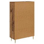vidaXL Haut Armoire avec tiroir Bois Ancien 69 5 x 31 x 115 cm