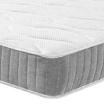 vidaXL Matelas à ressorts ensachés moyen 180x200 cm