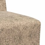 vidaXL Fauteuil 2 Pièces Gris clair 55 x 74 x 82 cm Cuir suédé faux
