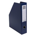 Porte-revues PP - Dos 70mm - livrés à plat - 23x31cm - Bleu foncé EXACOMPTA