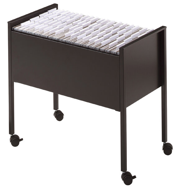 Chariot pour dossiers suspendus Economy 80, noir
