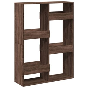 vidaXL Bibliothèque chêne marron 100x33x135 cm bois d'ingénierie
