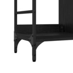 vidaXL Buffet Chêne noir 102 x 32 x 73 5 cm