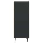 vidaXL Buffet Noir 34 5 x 33 x 92 cm Bois d'ingénierie