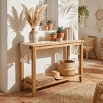 Console murale en teck 120 cm Niah