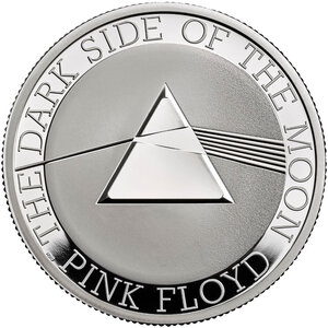 Monnaie PINK FLOYD Legends of Music 2 Oz Argent 5 Pounds United Kingdom 2026 (PRÉCOMMANDE)