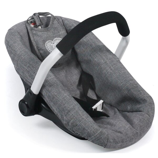 Bayer Chic 2000 708-76 - Siège auto pour poupées - Coloris 76 Jeans Grey