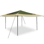 vidaXL Tente à auvent pop-up Vert 400 x 400 cm tissu