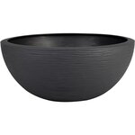 Pot de fleur Plastique Rond Graphit Up Gris anthracite Ø 40 cm 14 9 L