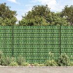 vidaXL Écran d'intimité de jardin PVC 70x0 19 m Vert