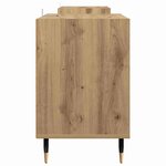 vidaXL Meuble TV Chêne artisanal 160 x 35 x 55 cm Bois d'ingénierie