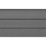 vidaXL Ensemble de clôture WPC 4 Carré 699x187 cm Gris
