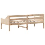 vidaXL Lit de jour 100x200 cm bois de pin massif