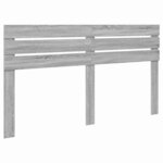 vidaXL Tête de lit Gris Sonoma 180 cm Bois d'ingénierie