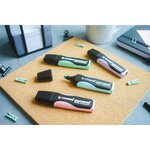 Surligneur GREEN BOSS Pastel  set de bureau de 8 STABILO