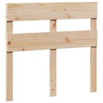 vidaXL Cadre de lit sans matelas 90x190 cm bois de pin massif