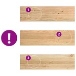 vidaXL Marches d'escalier 12Pièces non traité 90x30x2cm bois chêne massif
