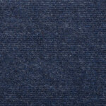 vidaXL Tapis d'escalier auto-adhésifs 30 Pièces bleu 56x17x3 cm