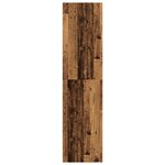 vidaXL Garde-robe vieux bois 80x50x200 cm bois d'ingénierie