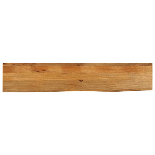 vidaXL Dessus de table à bord vivant 180x40x2 5cm bois massif manguier