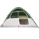 vidaXL Tente familiale à dôme 6 personnes vert imperméable
