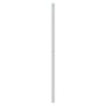 vidaXL Tête de lit métal blanc 180 cm