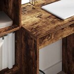 vidaXL Bureau Chêne fumé 70 x 50 x 76 cm Bois d'ingénierie