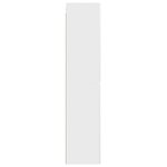 vidaXL Cabinet de Salle de Bain Mural Blanc 33 x 34 5 x 160 cm