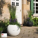 LECHUZA Jardinière PURO Color 50 ALL-IN-ONE diamètre 50 cm blanc