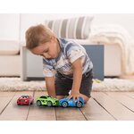 Dickie 204111000 - ABC Mercedes Squeezy Voiture avec rétraction