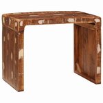 vidaXL Table d'appoint 60 x 35 x 45 cm bois de récupération massif