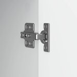 vidaXL Meuble TV Blanc brillant 99 x 34 5 x 47 cm Bois d'ingénierie