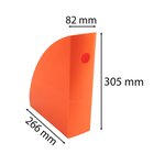 Porte-revues Mag-cube Iderama - Orange - X 6 - Exacompta