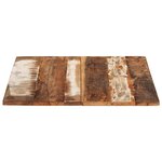 vidaXL Dessus de table rectangulaire 60x80 cm 15-16 mm Bois récupéré