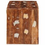 vidaXL Étagère à vin Marron 44 x 30 x 35 cm Bois récupéré massif