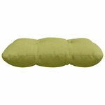 vidaXL Coussins de siège 4 Pièces Vert clair 40 x 40 x 12 cm tissu