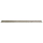 vidaXL Étagères murales 4 Pièces Gris béton 115x9x3 cm