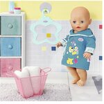 Zapf Creation 827505 - BABY Born Peignoir pour poupée de 43cm