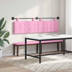 vidaXL Tête de lit suspendue tissu