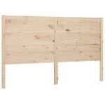 vidaXL Tête de lit 166x4x100 cm Bois massif de pin