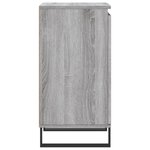 vidaXL Buffet sonoma gris 40x35x70 cm bois d'ingénierie