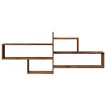 vidaXL Étagère murale vieux bois 167 5x18x68 cm bois d'ingénierie